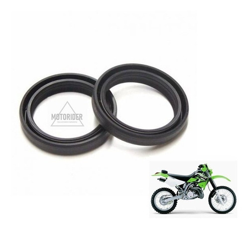 Retentor Bengala Suspensao Dianteir Kawasaki Kdx 200 220 Par