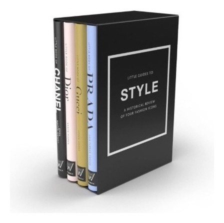 Estuche (4) Libro Little Book Prada + Dior + Gucci + Chanel