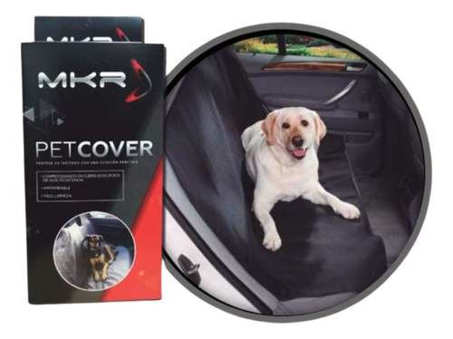 Funda Auto Cubre Tapizado Perro Mascota Impermeable. Mkr