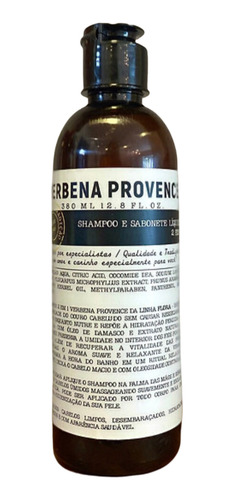 Shampoo Verbena Provence Linha Flora -380ml