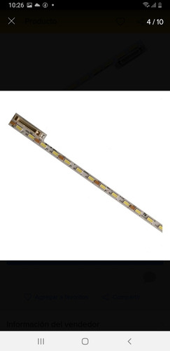 Imagen 2 de 4 de Regleta Led Para Tv 50 Pulgadas Leader Modelo 50yca