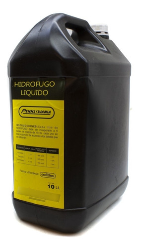 Hidrofugo Liquido 10 Litros Pennsylvania