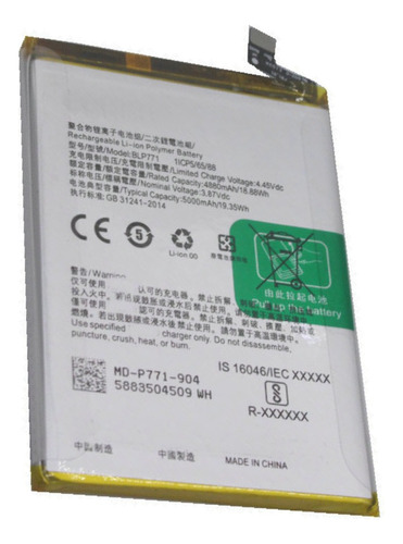 Bateria Oppo Realme 6i - Realme 7i - C3 - C25y - Blp771
