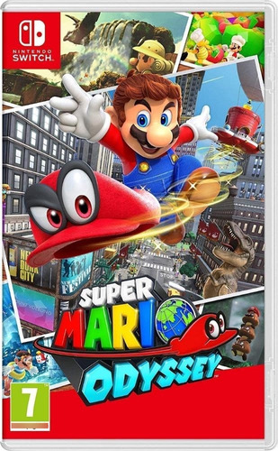 Super Mario Odyssey (i) - Switch Físico Lacrado