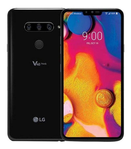LG V40 ThinQ 64 GB Aurora black 6 GB RAM
