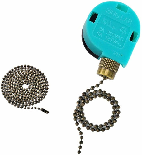 Interruptor Ventilador Techo Zing Ear Pull Chain Switch