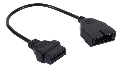 Cable Adaptador 12 Pine Macho 16 Hembra Obd Obdii Para Gm