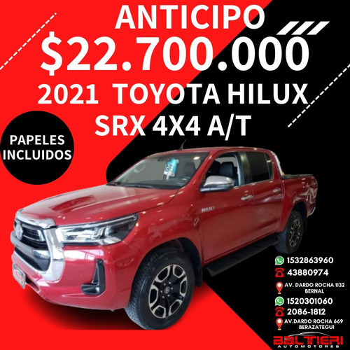 Toyota Hilux 2.8 Cd Srx 177cv 4x4 At