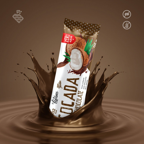 Doce De Coco Cocada Com Chocolate Zero Açúcar Latam