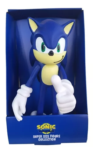 Boneco Grande Sonic Sega Coleção no Shoptime