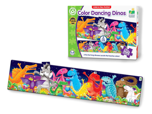 The Learning Journey Rompecabezas Largo Y Alto - Dinosaurios