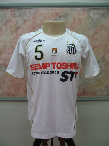 Camisa Futebol Santos Sp Umbro Semp Usada Jogo Antiga 2801