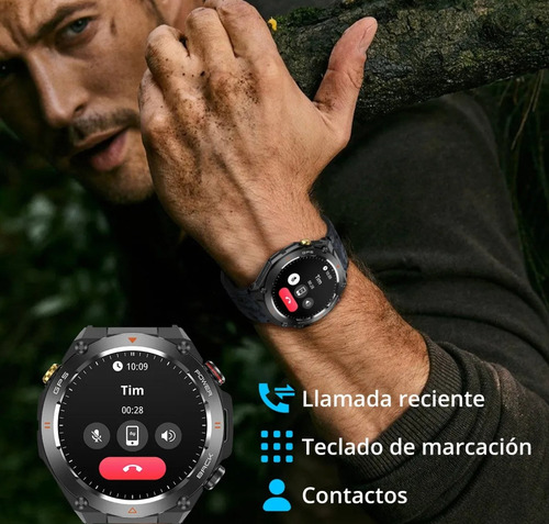 Colmi V75 Pantalla Ultra Hd Gps Smartwatch Impermeable Negra Hebilla Negro Negro