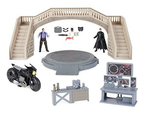 Dc Comics, Batman Batcave Con Figuras De Acción Dsdh V