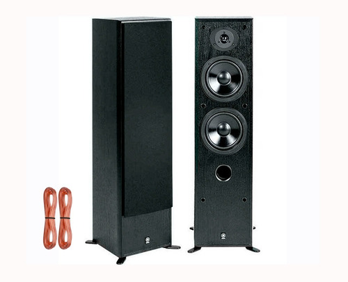 Bafles Yamaha Ns-50f Par De Columnas Hi Fi Color Negro