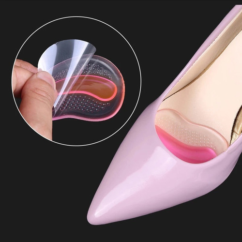 Imagem 6 de 10 de Palmilha De Absorção Apoio Sapato Almofadas De Silicone 1 Pa