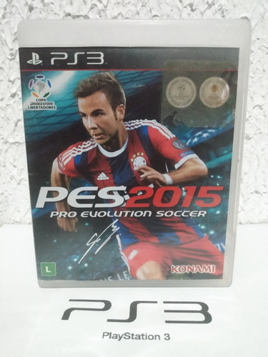 Jogo Pro Evolution Soccer 2015 Ps3 Midia Física R$25