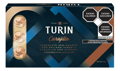 Turin Carajillo Chocolates Envinados 150g
