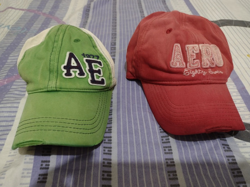 Gorras American Eagle Y Aeropostale Cerradas Precio El Par 