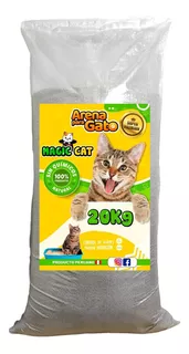 Arena Para Gatos Granulado Grueso Bolsa X 20 Kg Premium