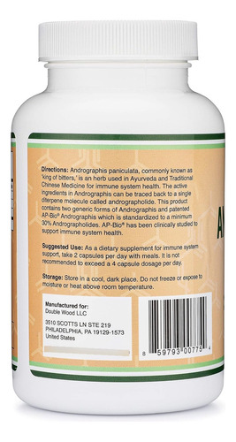 Andrographis Extracto Ap-bio Apoyo Al Sistema Inmunológico