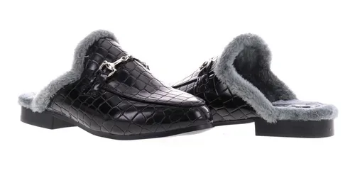 Slipper Sandalia Peluche Dama Mujer Chancla Pantufla