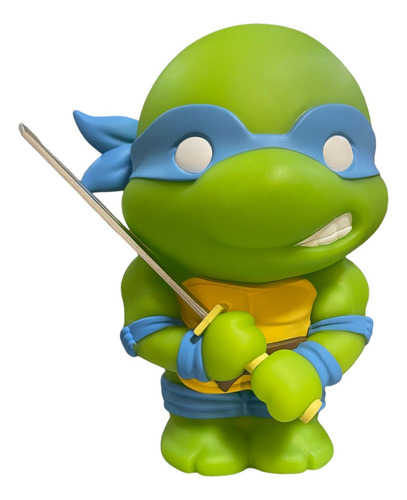 Alcancia Tortugas Ninja Tmnt Leonardo Original Monogram