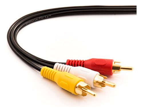 Installerrepuesto Cable Audio Video Rca 3 Unidade 6 Pata