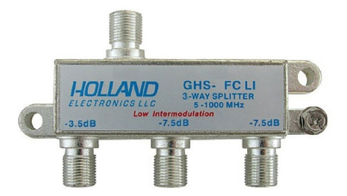 Derivador Splitter Digital Ghs-3fcli Holland 1 Ghz 3 Salidas