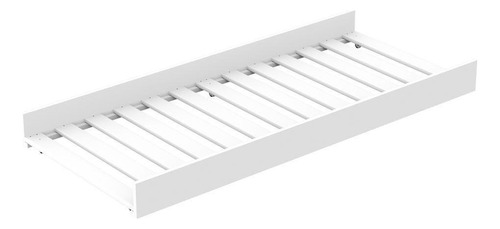 Cama Solteiro Auxiliar Multimóveis Cr40015 Branco Acetinado