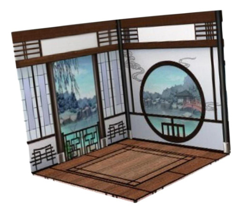 Organizador De Escena De Fondo 1:6, Modelo De Chino