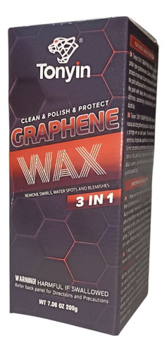 3 En 1 Graphene Wax Cera Tonyin 200 Gr