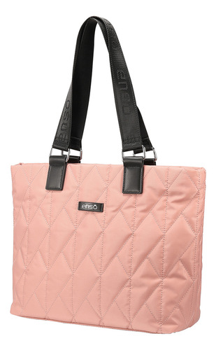 Bolsa Tote Enso Mujer Eb244112ttp Rosa Diseño de la tela Liso
