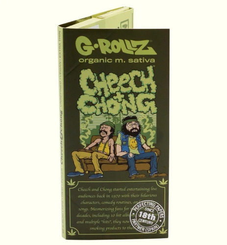 Seda Orgânica G-rollz King Size Com Piteiras + Pilão + Base