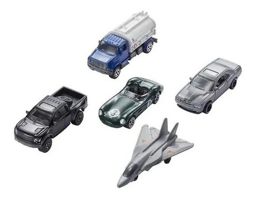 Mattel Top Gun Maverick Pack 4 Autos + Avion Coleccionable
