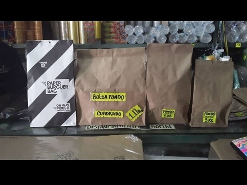 Bolsas De Papel Kraff Para Delivery