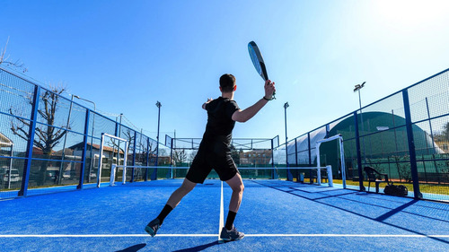 Paleta Padel Nox Load Arena Carbono Rugosa Control Con Funda Color Negro