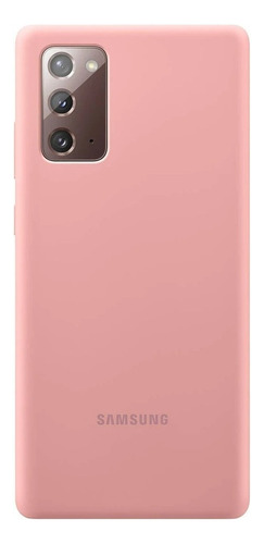 Case Samsung Silicone Cover Para Galaxy Note 20 Normal R