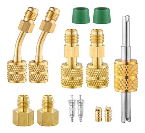 Adaptadores Divididos R410a, Conector De Puerto De Vacío