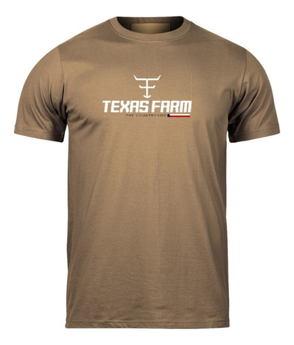 Camiseta Masculina Malha De Qualidade Texas Farm Moda Pião