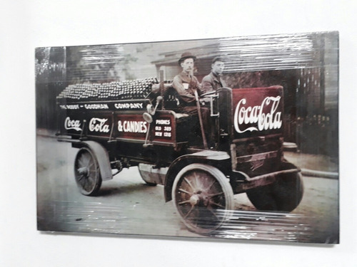 Cuadro Decorativo  The Coca Cola Vintage #12 85 X 55 Cm