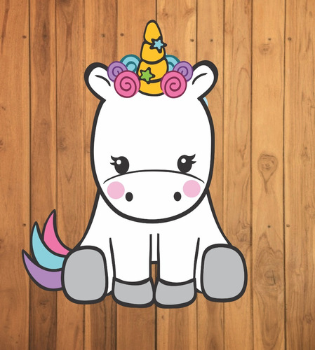 Kit De Fiesta Unicornio Bebe Imprimible