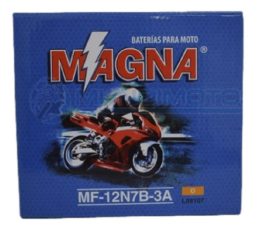 Bateria Magna Storm125 Mf-12n7b-3a Generico