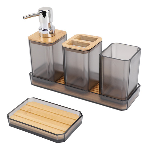 Set De Accesorios De Baño Bath Ensemble Set Con Soporte Para
