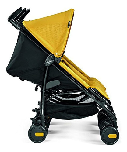 Peg Perego Pliko Mini Twin Cochecito De Bebé, Mod Amarillo