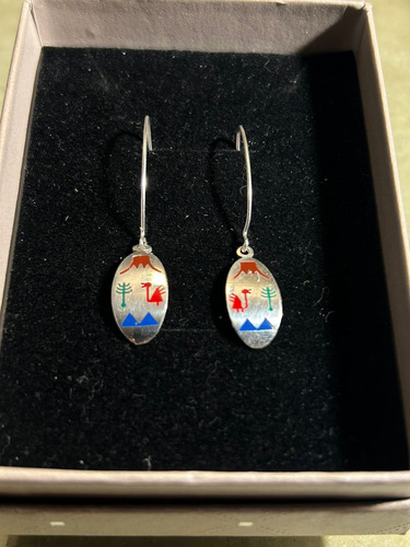 Aros Diaguita Plata Ley 950 C77