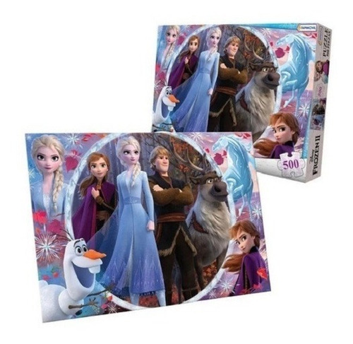 Rompecabezas Puzzle 500 Piezas Frozen Disney Oficial