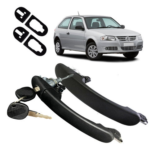 Maçaneta Externa Parati Gol G4 2009 2010 2011 2012 2013 Par