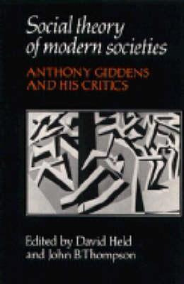Libro Social Theory Of Modern Societies : Anthony Giddens...