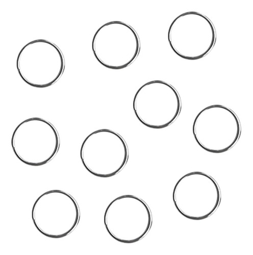 10 Piezas De Material Acero Inoxidable Accesorio De 22mm